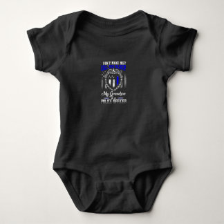 Body Para Bebé Mi nieto angustiado es un regalo de oficial de pol