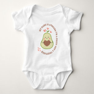 Body Para Bebé Mi nombre es Aguacate Hoodie