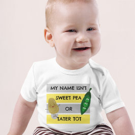 Body Para Bebé Mi nombre no es dulce.