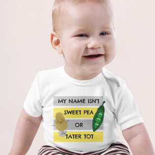 Body Para Bebé Mi nombre no es dulce.