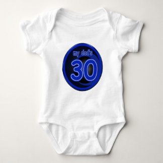 Body Para Bebé Mi papá es 30