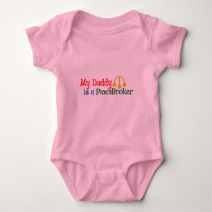 Body Para Bebé Mi papá es agente del empeño