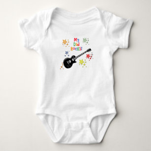Body Para Bebé ¡Mi Papá es Asombroso! Guitarra