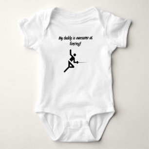 Body Para Bebé Mi papá es impresionante en el cercado