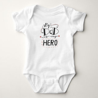 Body Para Bebé Mi papá es mi héroe