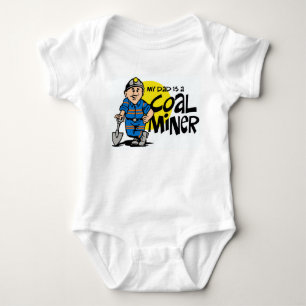 BODY PARA BEBÉ MI PAPÁ ES MINERO DE CARBÓN