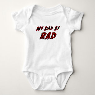 Body Para Bebé Mi papá es mono del Rad