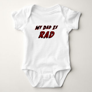 Body Para Bebé Mi papá es mono del Rad