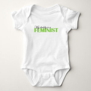Body Para Bebé Mi papá es una feminista