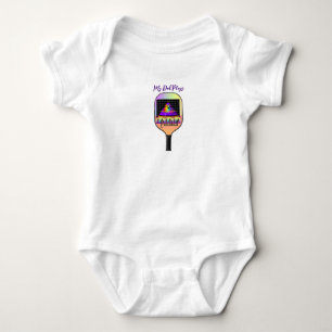 Body Para Bebé Mi papá juega pickleball
