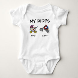 Body Para Bebé Mi Paseo Bodysuit de Motocross para Bebé