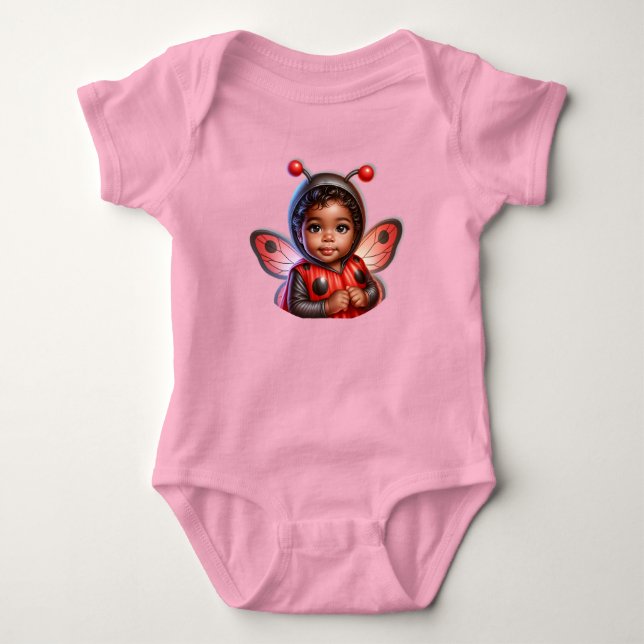Body Para Bebé "Mi pequeña mariquita" (Anverso)