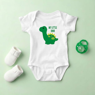 Body Para Bebé Mi pequeño dinosaurio adorable