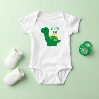Body Para Bebé Mi pequeño dinosaurio adorable