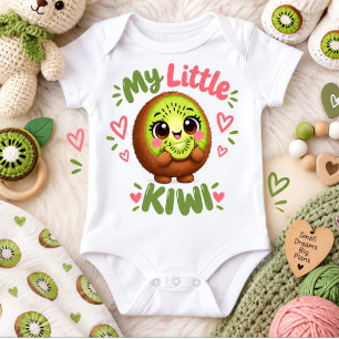 Body Para Bebé Mi pequeño kiwi lindo Kawaii Fruta