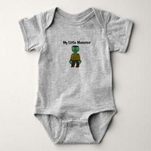 Body Para Bebé mi pequeño monstruo (Frankenstein)