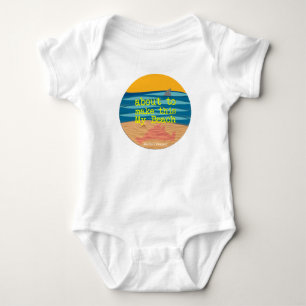Body Para Bebé Mi playa - Romper de bebé vitícola de Martha
