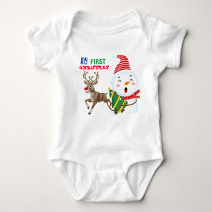 Body Para Bebé Mi primer Baby Bodysuit de Navidad