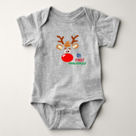 Body Para Bebé Mi primer Baby Bodysuit de Navidad
