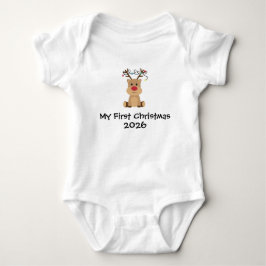 Body Para Bebé Mi Primer Bodysuit de Navidad