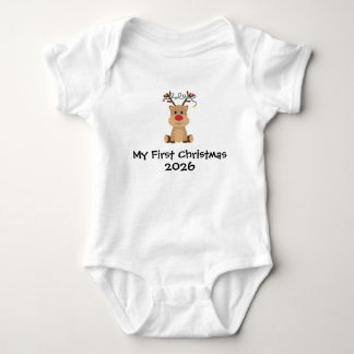 Body Para Bebé Mi Primer Bodysuit de Navidad