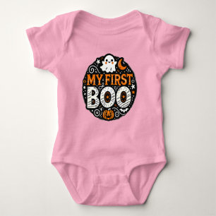 Body Para Bebé Mi primer Boo Halloween