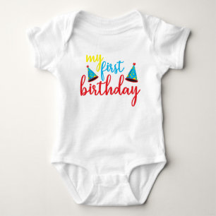 Body Para Bebé Mi primer cumpleaños // lindo