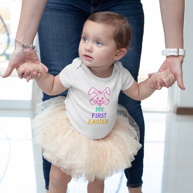 BODY PARA BEBÉ MI PRIMER DÍA DE PASCUA (Subido por el creador)