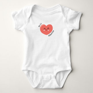 Body Para Bebé Mi primer día de San Valentín 2026