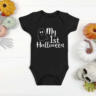 Body Para Bebé Mi primer fantasma de bebé lindo de Halloween