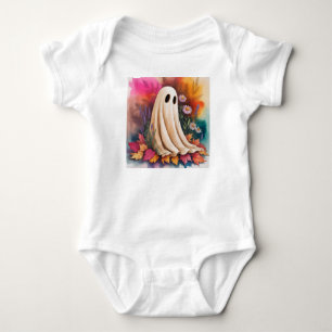 Body Para Bebé Mi primer fantasma de Halloween bootioso, fantasma