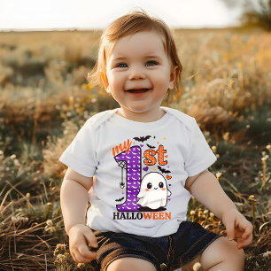 Body Para Bebé Mi primer fantasma de la fiesta de Halloween