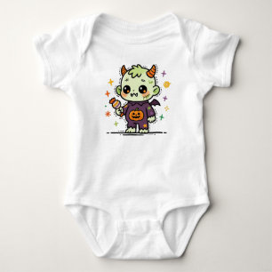 Body Para Bebé Mi Primer Halloween Monstruo Adorable