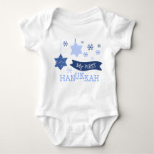 Mi primer Hanukkah Baby Bodysuit
