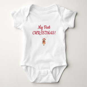 Body Para Bebé ¡Mi primer NAVIDAD!