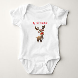 Body Para Bebé Mi Primer Navidad - 