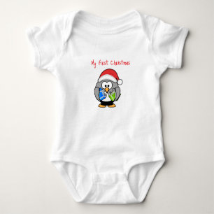 Body Para Bebé Mi Primer Navidad - 