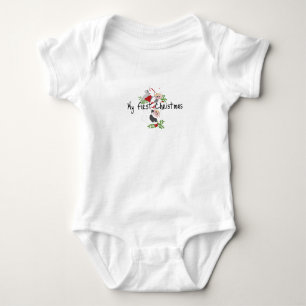 Body Para Bebé Mi Primer Navidad - 