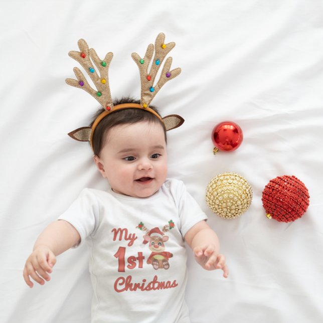 Body Para Bebé Mi Primer Navidad - Lindos Reno (Subido por el creador)