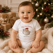 Mi Primer Navidad Santa – Personalizado