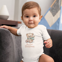 Mi Primer Oso de Peluche Navideño Dulce