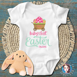 Body Para Bebé Mi primer outfit de Pascua para niña