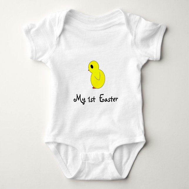 Body Para Bebé Mi primer Pascua (Anverso)