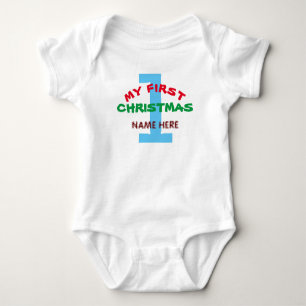 BODY PARA BEBÉ MI PRIMER REGALO DE NAVIDAD PERSONALIZADO PARA BEB