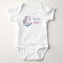 Body Para Bebé ⭐ Mi Primer Romper De Bebé Eid - Agradable Y Cómod