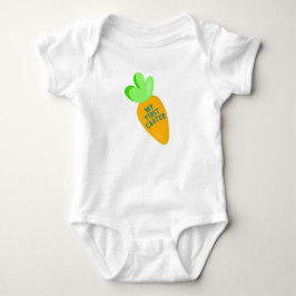 Body Para Bebé Mi Primer Traje Blanco de Bebé para Pascua Niño