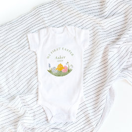 Body Para Bebé Mi primer traje de bebé de la cuenca de la Pascua