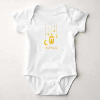 Body Para Bebé Mi primer traje de bebé de la luna de Eid Ramadán