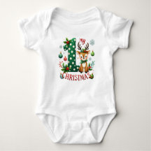 Mi primer traje de bodysuit navideño