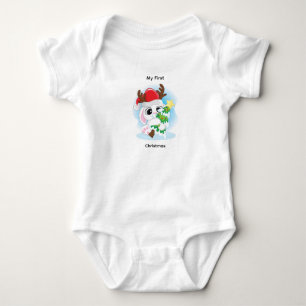 Body Para Bebé Mi primera bebé navideña engendra nuevos Navidades